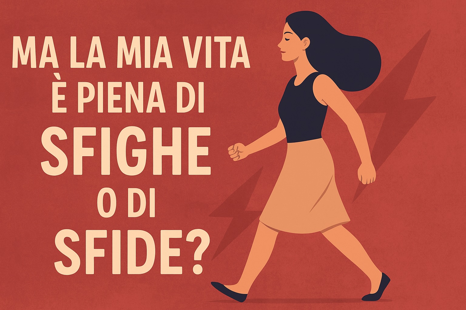 Ma la mia vita è piena di sfighe o di sfide?